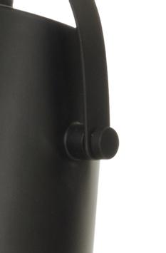 Aneta Lighting ESPRESSO taklampe 1-lys, svart, metallskjerm (7392986772815)