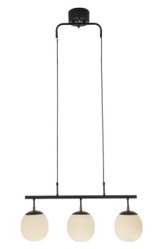 Aneta Lighting RILLE taklampe, svart/ opal (7392986771344)