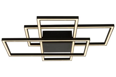 Aneta Lighting NEW YORK plafond, svart, 45W LED