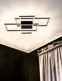 Aneta Lighting NEW YORK plafond, svart, 45W LED (7041661268791)