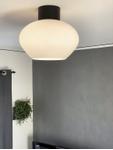 Aneta Lighting BELL plafond stor, svart/ hvit,  E27 (7041661270886)