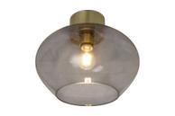 Aneta Lighting BELL plafond stor, matt messing/ sotet,  E27 (7041661270893)