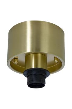 Aneta Lighting BELL plafond stor, matt messing/ sotet,  E27 (7041661270893)