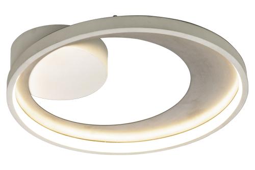 Aneta Lighting CARAT plafond, hvit/ sølv,  LED (7041661271210)