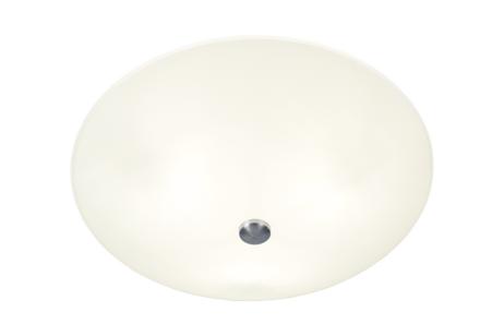 Aneta Lighting IGLO plafond 42cm, hvit/ stål,  3x40W E14 Ø420 H140 (7392986988537)