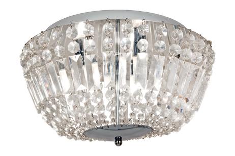 Aneta Lighting GIOVANNA plafond bad, krom/ klar,  IP44, 3x33W G9 (7392986783576)