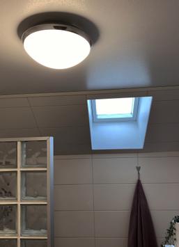 Aneta Lighting SIRACUSA plafond bad, krom, IP44, 12W LED (7392986783842)
