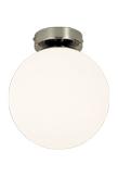 Aneta Lighting LIDO plafond bad, krom/ hvit,  IP44 bad, E27 (7392986778800)