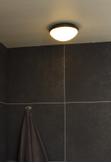 Aneta Lighting SIRACUSA plafond bad, svart, AC LED (7392986770767)