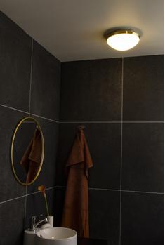 Aneta Lighting SIRACUSA plafond bad, matt messing, AC LED (7392986770583)