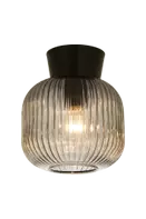 Aneta Lighting VANJA plafond, svart/sotet, E27