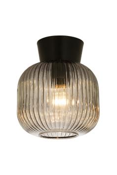 Aneta Lighting VANJA plafond, svart/ sotet,  E27 (7041661269033)