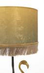 Aneta Lighting FLAMINGO bordlampe,  svartgull/ gull,  E27, skjerm inkludert (7041661268500)