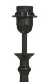 Aneta Lighting EMELIE bordlampe,  svart, 60W E27 (7392986807807)