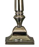 Aneta Lighting EMELIE bordlampe,  silver, 60W E27 (7392986787253)