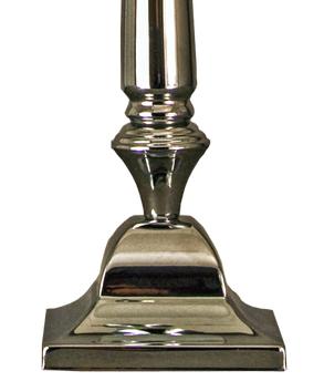 Aneta Lighting EMELIE bordlampe,  silver, 60W E27 (7392986787253)