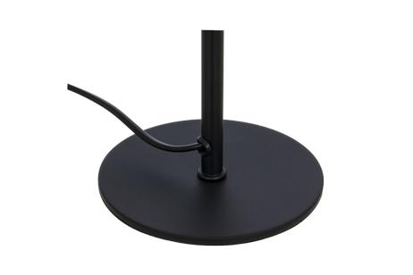 Aneta Lighting BELL bordlampe høy, svart/ hvit,  E14 (7041661270848)