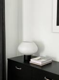 Aneta Lighting BELL bordlampe stor, svart/ hvit,  E27 (7041661271012)