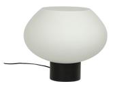 Aneta Lighting BELL bordlampe stor, svart/ hvit,  E27 (7041661271012)