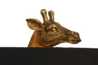 Aneta Lighting AFFE bordlampe,  gull/ svart,  Inkl. svart tekstilskjerm med gull innside (7041661271593)