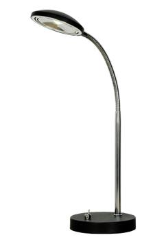 Aneta Lighting HERO bordlampe,  svart/ krom,  5W LED (7392986783040)