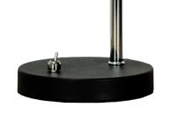 Aneta Lighting HERO bordlampe,  svart/ krom,  5W LED (7392986783040)