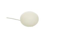 Aneta Lighting GLOBUS bordlampe 13cm, hvit, 25W E14 , Ø130x100 (7392986893749)