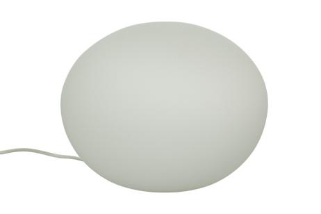 Aneta Lighting GLOBUS bordlampe 30cm, hvit, 40W E14 Ø300x235 (7392986893718)