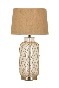 Aneta Lighting MARINE bordlampe,  natur, inkl. skjerm (7392986775649)