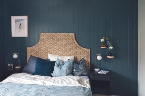 Aneta Lighting ORFEUS bordlampa,  matt mässing/ marmor,  5W LED (7392986774888)