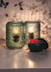 Aneta Lighting MINNA bordlampe,  blå, glass (7392986773751)