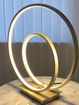 Aneta Lighting LOOP bordlampe,  champagne,  LED, 3-trinns dimmer (7392986772228)