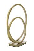 Aneta Lighting LOOP bordlampe,  champagne,  LED, 3-trinns dimmer (7392986772228)