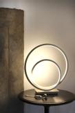 Aneta Lighting LOOP bordlampe,  stål, LED, 3-trinns dimmer (7392986772273)