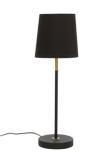 Aneta Lighting EKETORP bordl liten, svart/ matt messing (7392986772006)