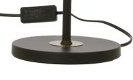 Aneta Lighting LJUSDAL bordlampe,  svart/ matt messing (7392986771474)