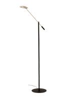 Aneta Lighting CADIZ gulvlampe, svart/matt messing, 9W LED