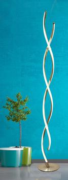 Aneta Lighting SWIRL golvlampe,  stål, 36W LED (7392986776868)