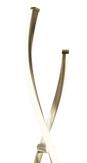 Aneta Lighting SWIRL golvlampe,  stål, 36W LED (7392986776868)