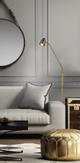 Aneta Lighting SANDNES golvlampe,  antik, GU10 (7392986775267)