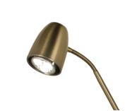 Aneta Lighting SANDNES golvlampe,  antik, GU10 (7392986775267)