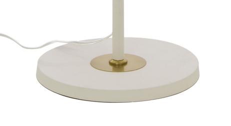 Aneta Lighting LJUSDAL gulvlampe 1-arm, hvit/matt messing (7392986771535)