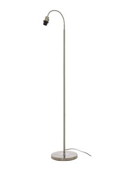 Aneta Lighting LJUSDAL gulvlampe 1-arm, stål/ krom,  E27 (7392986770378)