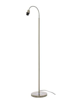 Aneta Lighting LJUSDAL gulvlampe 1-arm, stål/ krom,  E27 (7392986770378)
