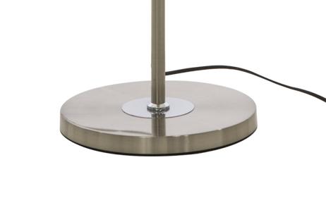 Aneta Lighting LJUSDAL gulvlampe 1-arm, stål/ krom,  E27 (7392986770378)