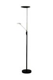 Aneta Lighting CADIZ uplight, svart/ stål (7392986770484)