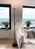 Aneta Lighting STOCKHOLM uplight, svart (7392986770460)