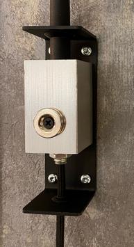 Aneta Lighting WALLY vegglampe,  svart/ tre,  E27, inkl. skjerm packad i separat eske (7041661269897)