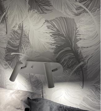 Aneta Lighting ARTIC vegglampe 2-lys, hvit, LED (7041661271319)