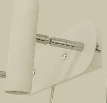 Aneta Lighting ARTIC vegglampe 2-lys, hvit, LED (7041661271319)